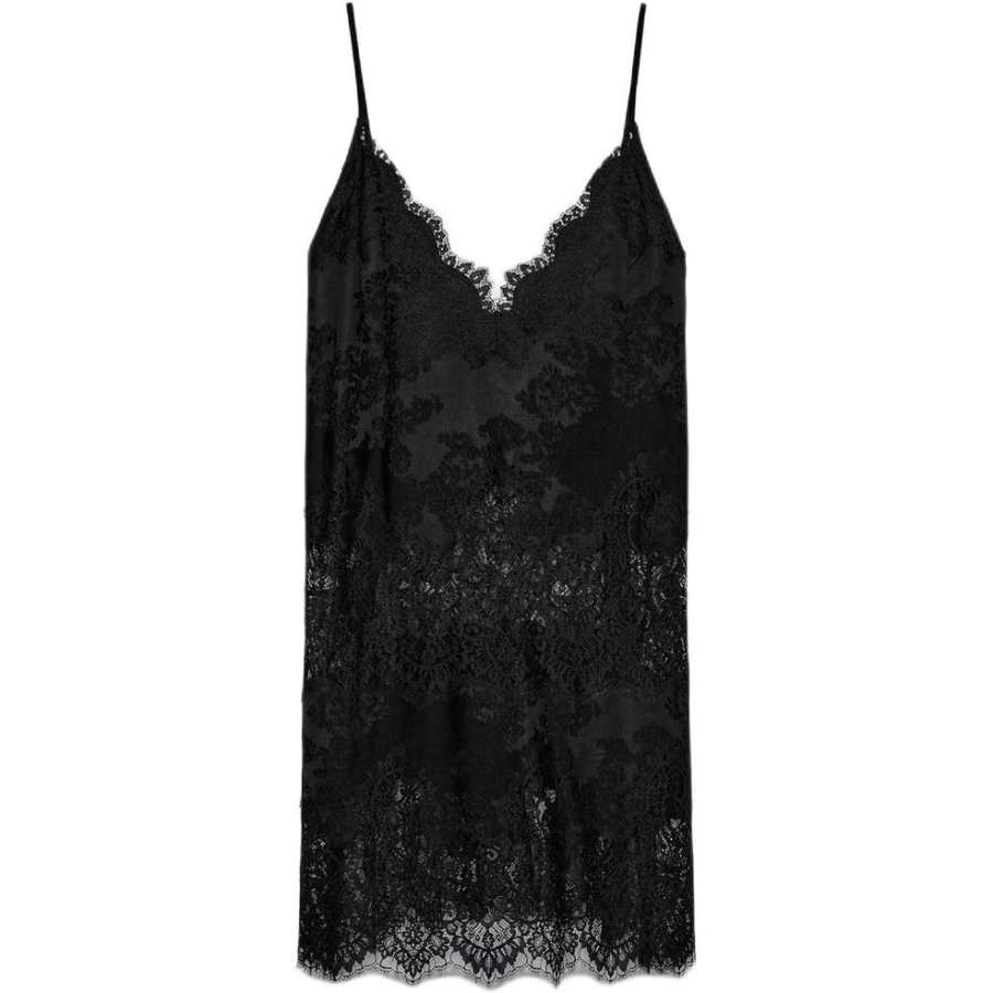 ZARA ZW Camisoles Women's Black V Neck Moderate Other