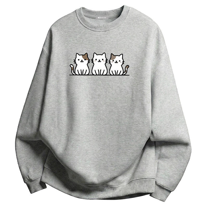 Hodo Sweatshirts Unisex Crew Neck Moderate Regular