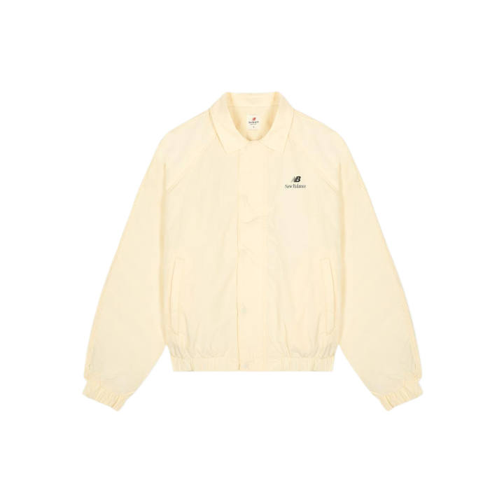 New Balance New Balance Jackets Men's Light Beige Lapel Moderate Pilot