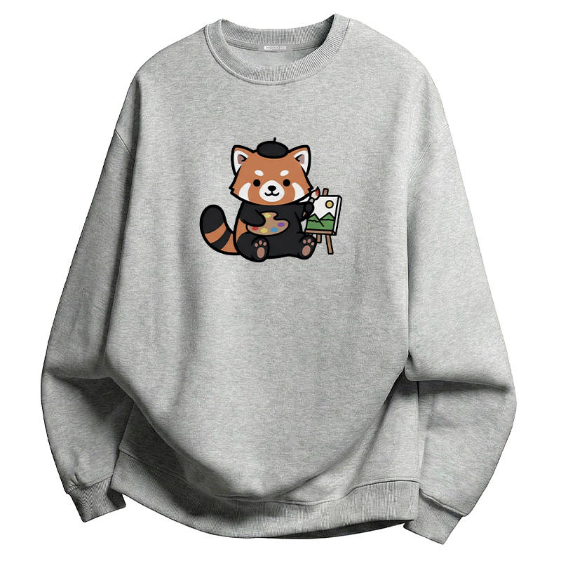 Hodo Sweatshirts Unisex Crew Neck Moderate Regular