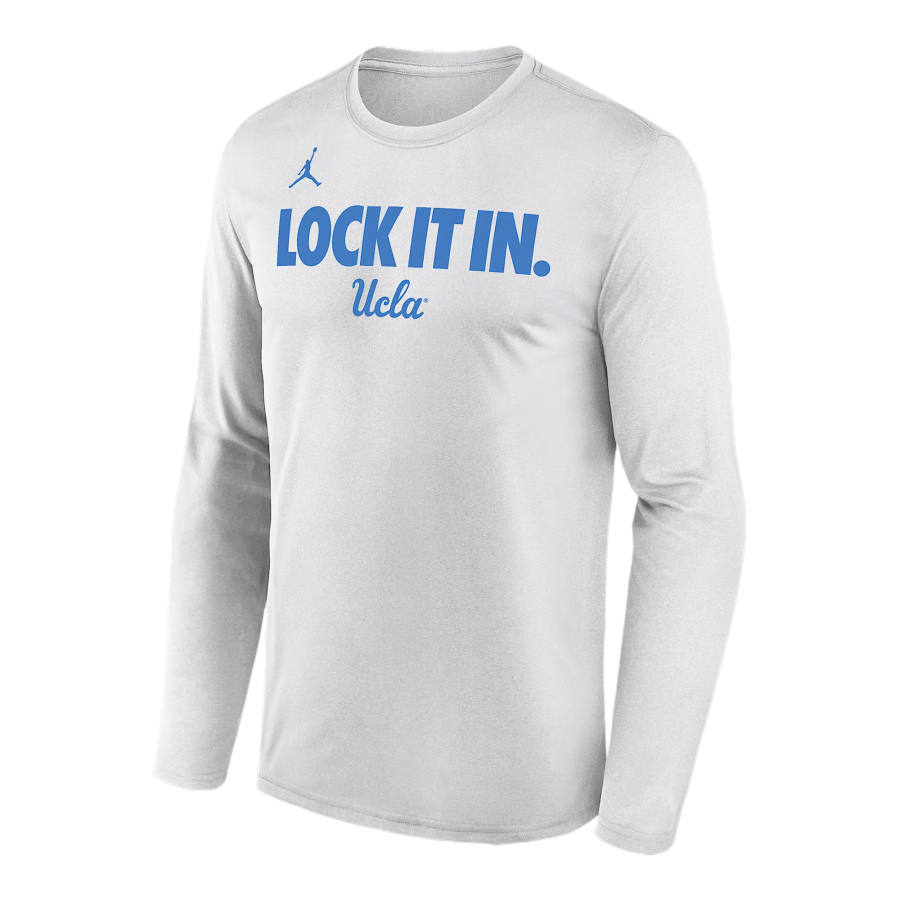 Jordan Jordan Ucla 2026 On-Court Bench Men's Nike Dri-FIT College Long-Sleeve T-Shirt