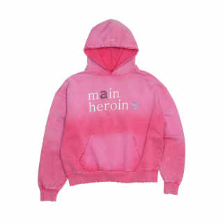 GRAILZ SS26 VINTAGE PARODY HOODIE[PINK] Sweatshirt Women's