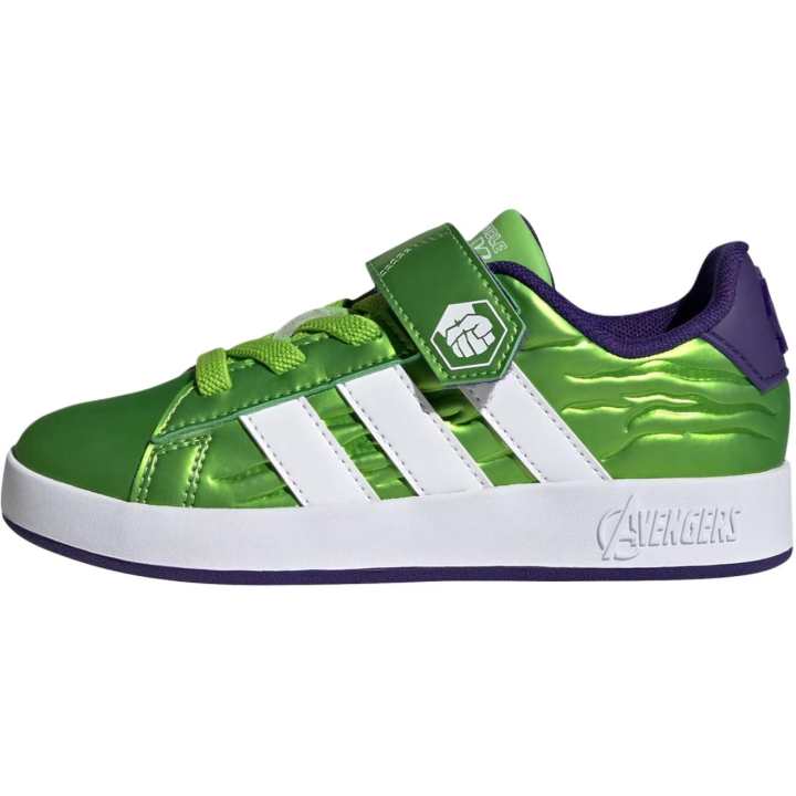 Adidas Adidas Marvel Avengers Waterproof And Breathable Low top Skateboard Shoes Green Kids'