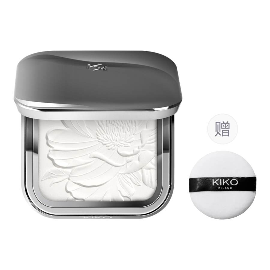 KIKO Lotus Honey Powder Loose Powder No Transfer, Non Cakey, Brightening, Skin Tone Correcting, Skin Tone Setting