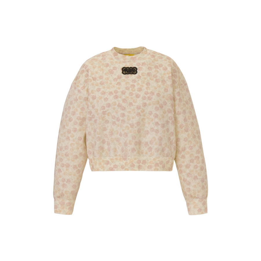 Onitsuka Tiger SS26 WS PRINTED SWEAT TOP Sweatshirt Women's Pink