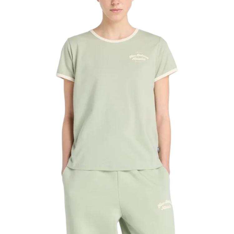 New Balance New Balance T Shirts Women's Green Crew Neck