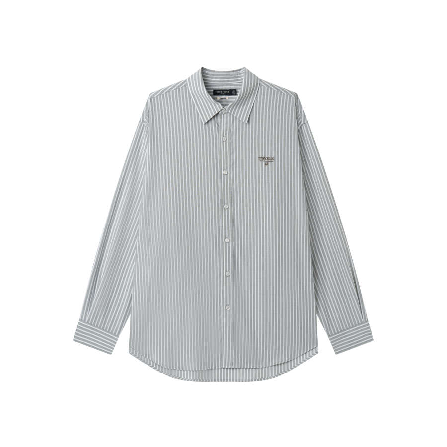 Teenie Weenie Men Shirts Unisex Green Lapel Moderate