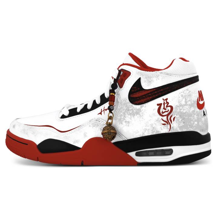 Nike Nike Flight Legacy Gallop Across The Miles Synthetic Leather Cushioning Abrasion Resistant Slip Resistant Mid top