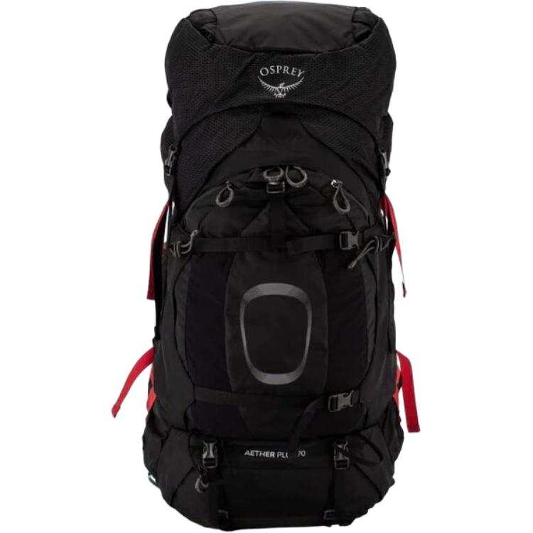 OSPREY 70L Outdoor Bags Nylon Black Men's