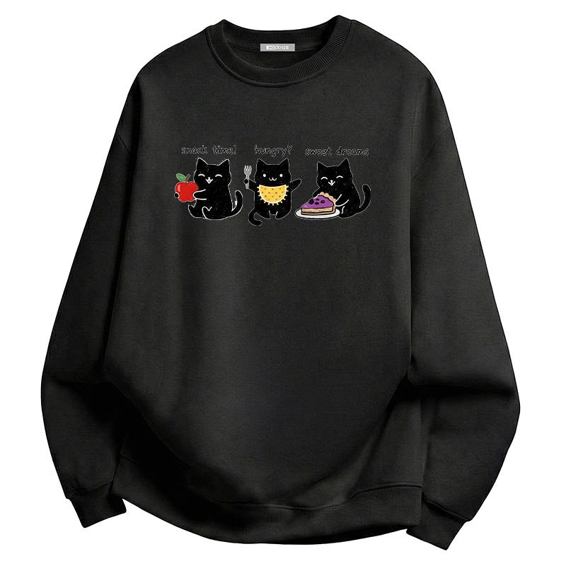 Hodo Sweatshirts Unisex Crew Neck Moderate Regular