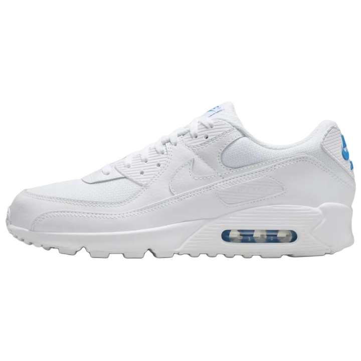 Nike Nike Air Max 90 Breathable Running Shoes Unisex White