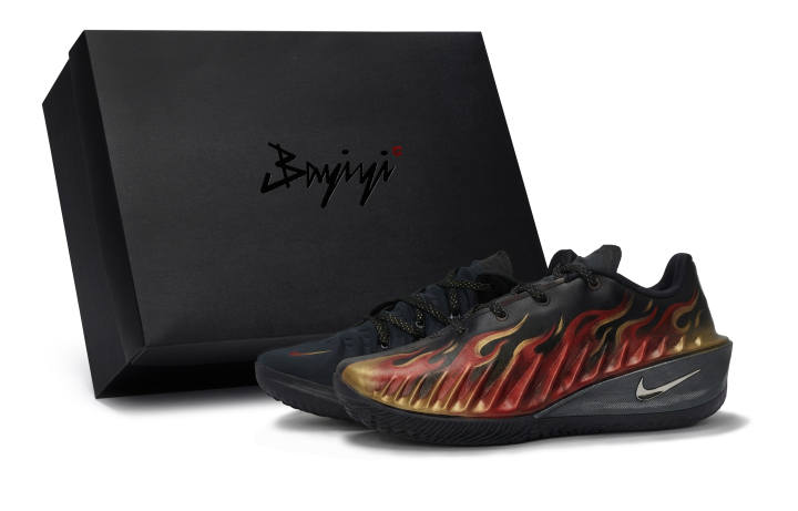 Nike Nike G.T. Cut 4 811 Manufacturing, Flame Dance In The Sky, Special Shoe Box Slip Resistant Low top Basketball Shoes