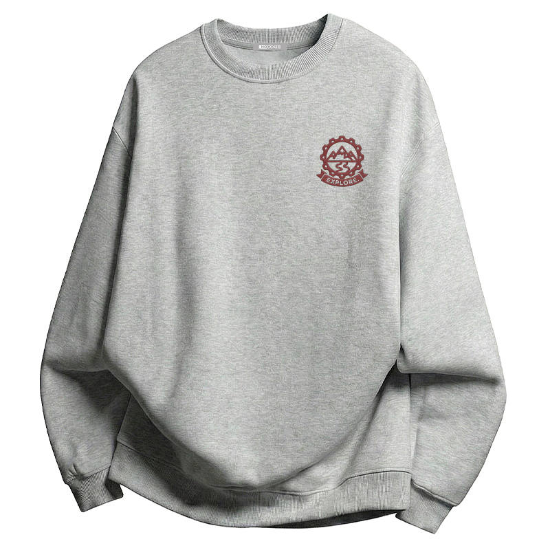 Hodo Sweatshirts Unisex Crew Neck Moderate Regular