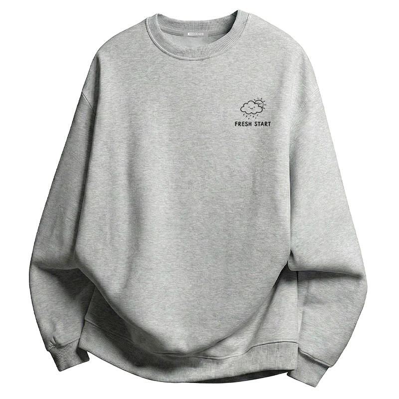 Hodo Sweatshirts Unisex Crew Neck Moderate Regular