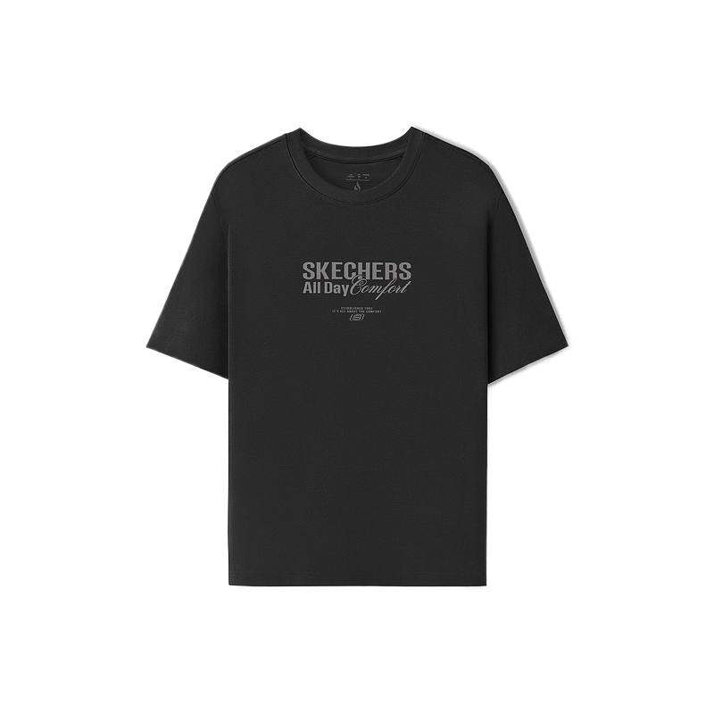 Skechers T Shirt Men's Carbon Black