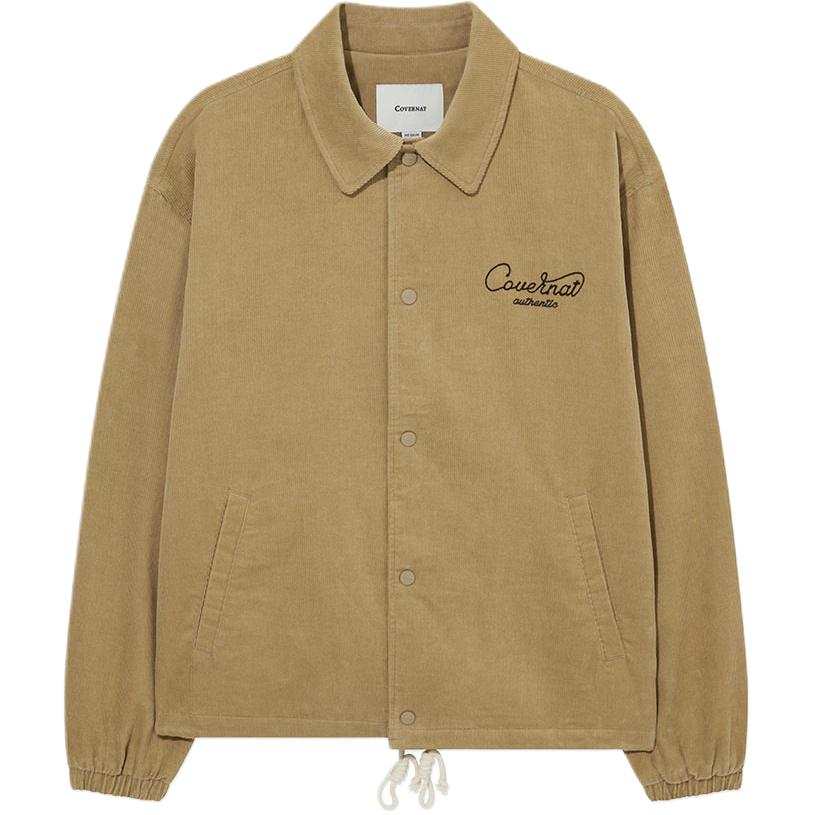 COVERNAT Jackets Men's Brown Stand Collar Moderate