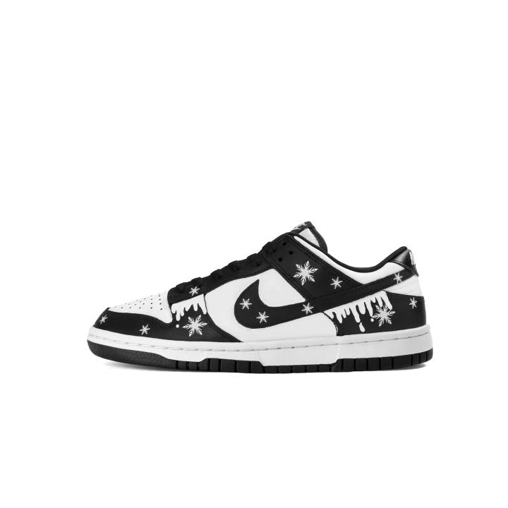 Nike Nike Dunk Abrasion Resistant Low top Skateboard Shoes Unisex Black