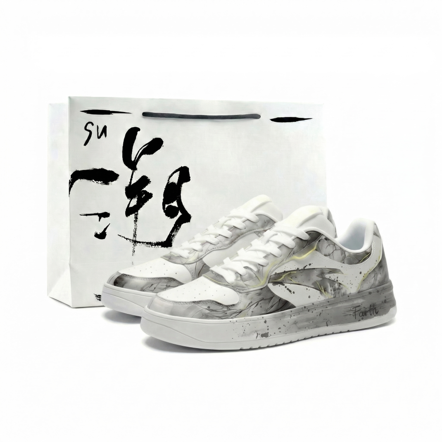 Anta Easy Abrasion Resistant Cushioning Abrasion Resistant Low top Skateboard Shoes Men's