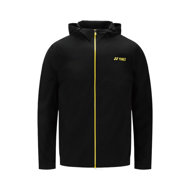 YONEX Badminton Jerseys Unisex Black Hooded Moderate