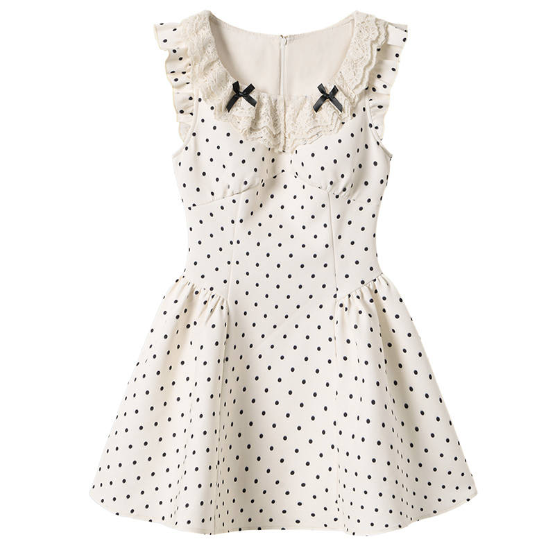Fabric Pig Sleeveless Dress Women's