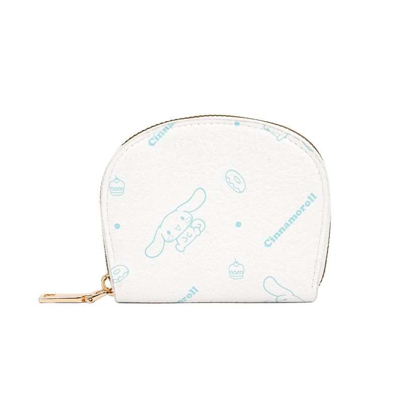 Sanrio X CINNAMOROLL Collaboration Cinnamoroll Pu Coin Purse Regular Women's Blue White