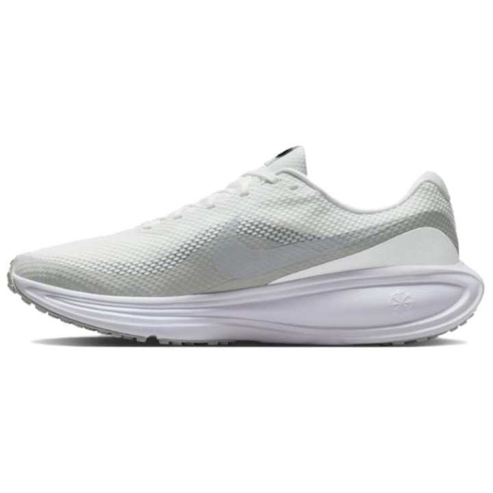 Nike Nike REVOLUTION 8 Breathable Low top Casual Running Shoes Men's Gray White