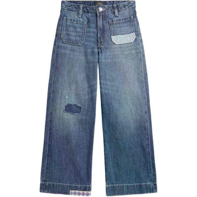 Polo Ralph Lauren Jeans SS26 Wide Leg Style Kids'