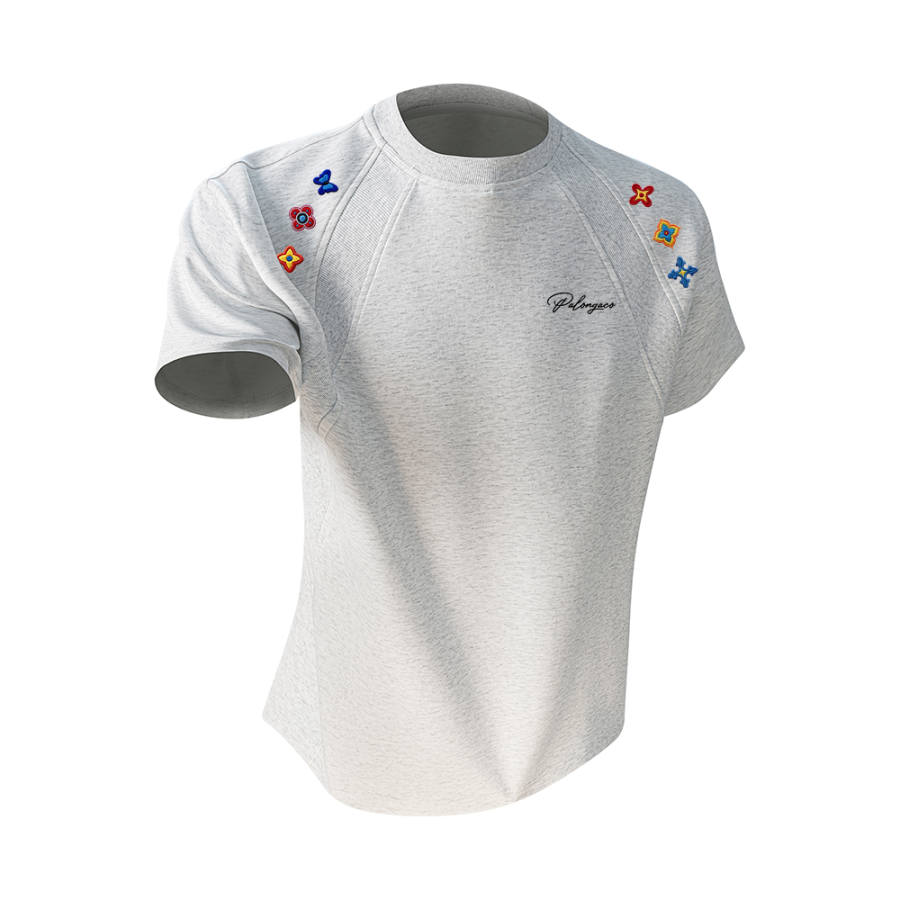 PAL ONGACO T Shirts Unisex Crew Neck Moderate Heavyweight
