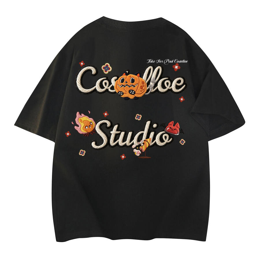 PAUL COSTELLOE T Shirts Unisex Crew Neck Thin Straight Fit