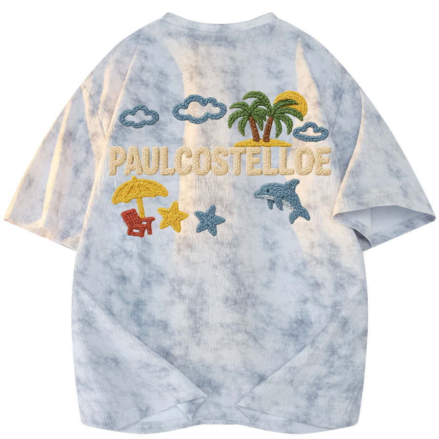 PAUL COSTELLOE Drop Shoulder Sleeve T Shirt Women's