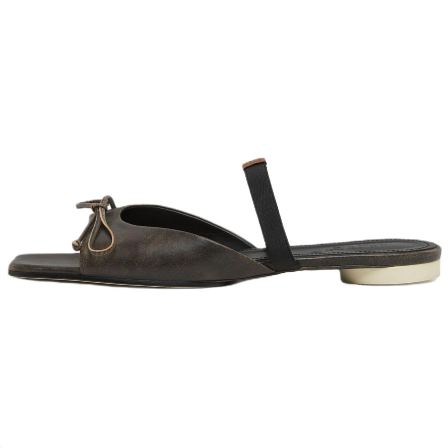 MM6 Maison Margiela One Strap Sandals 1CM Women's Brown