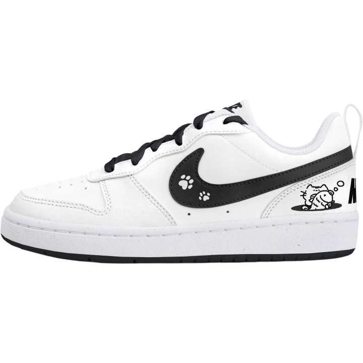 Nike Nike Court Borough 2 Low top Skateboard Shoes Women's Black White