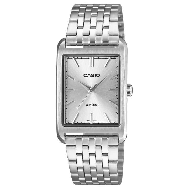 CASIO CASIO STANDARD Quartz Movement Stainless Steel Strap Watch Unisex Silver Dial
