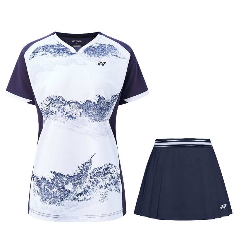 YONEX Casual Suits Women's V Neck Moderate Short