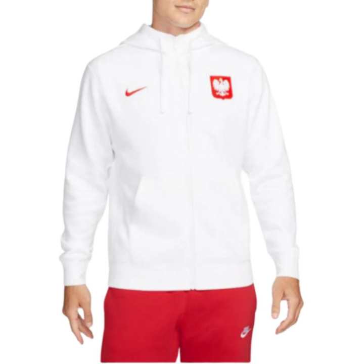 Nike Nike Sweatshirts Men's White Hooded Non Detachable Moderate