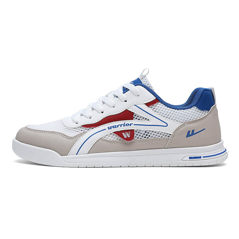 Warrior Abrasion Resistant Lightweight Breathable Low top Skateboard Shoes Men's