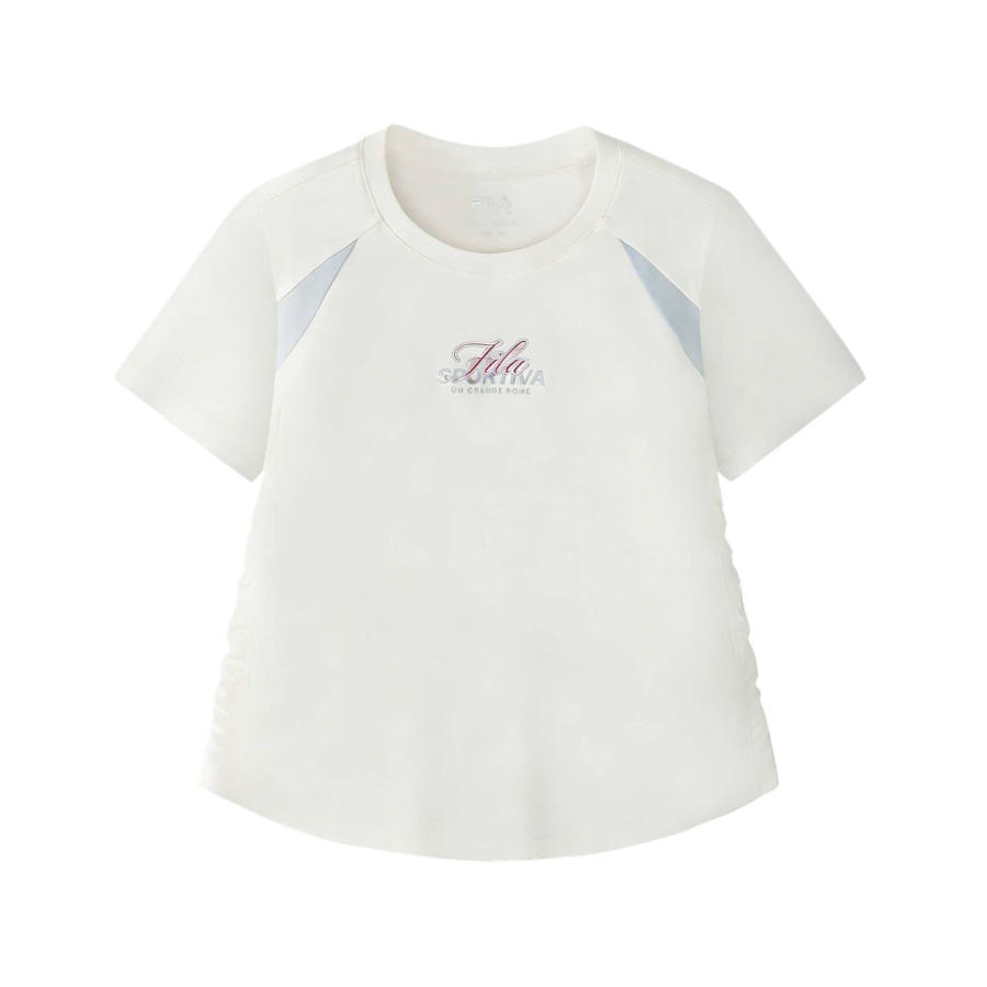 FILA KIDS Classic Lifestyle T Shirt Cloud White Kids'