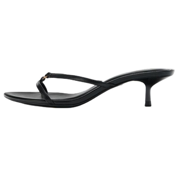 ZARA Slide Slippers Women's Black
