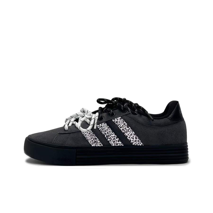 Adidas Adidas Daily Dual Track Adventure Synthetic Leather Abrasion Resistant Slip Resistant Low top Skateboard Shoes Unisex