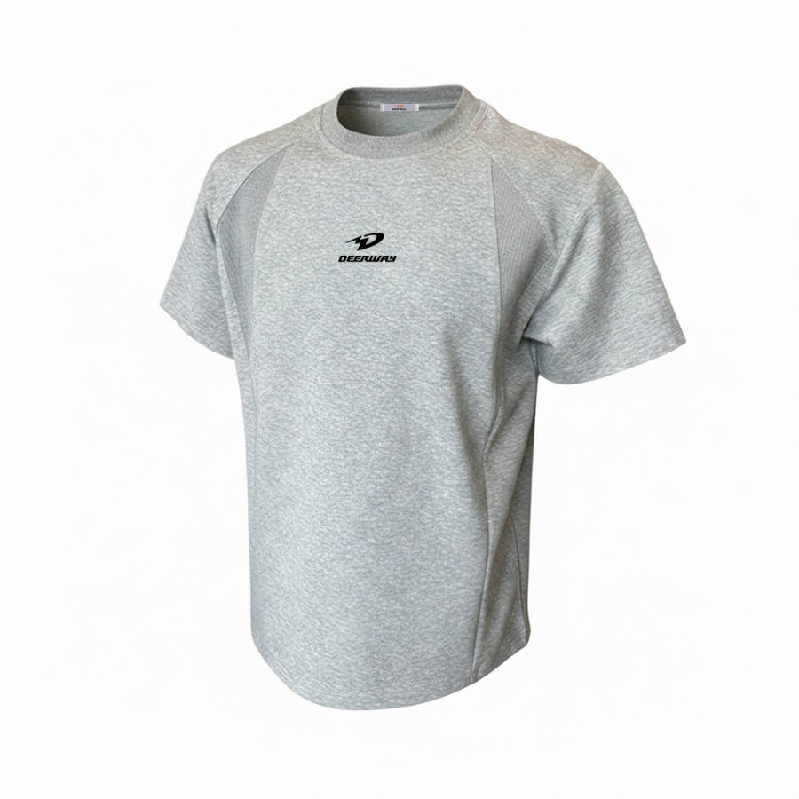 DEERWAY T Shirts Unisex Crew Neck Moderate Heavyweight
