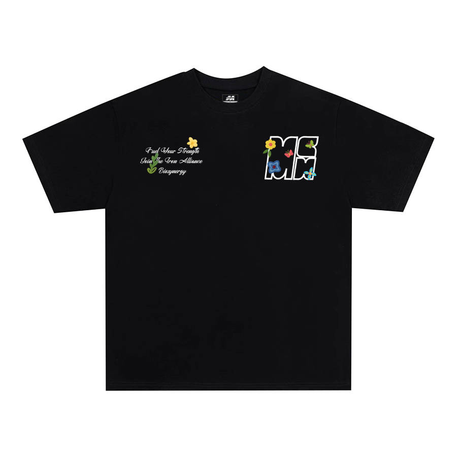 MUSCLETECH T Shirts Unisex Crew Neck Thin Straight Fit