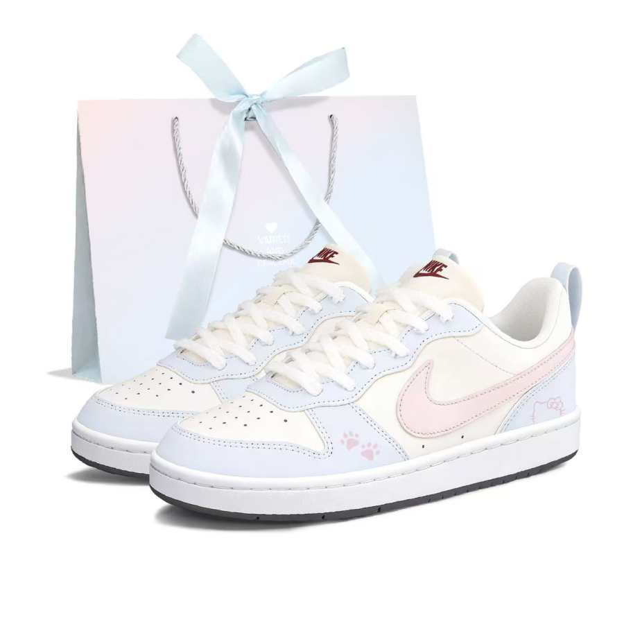 Nike Nike Court Borough Maris Sal Sweetheart Synthetic Leather, Leather Slip Resistant Abrasion Resistant Low top
