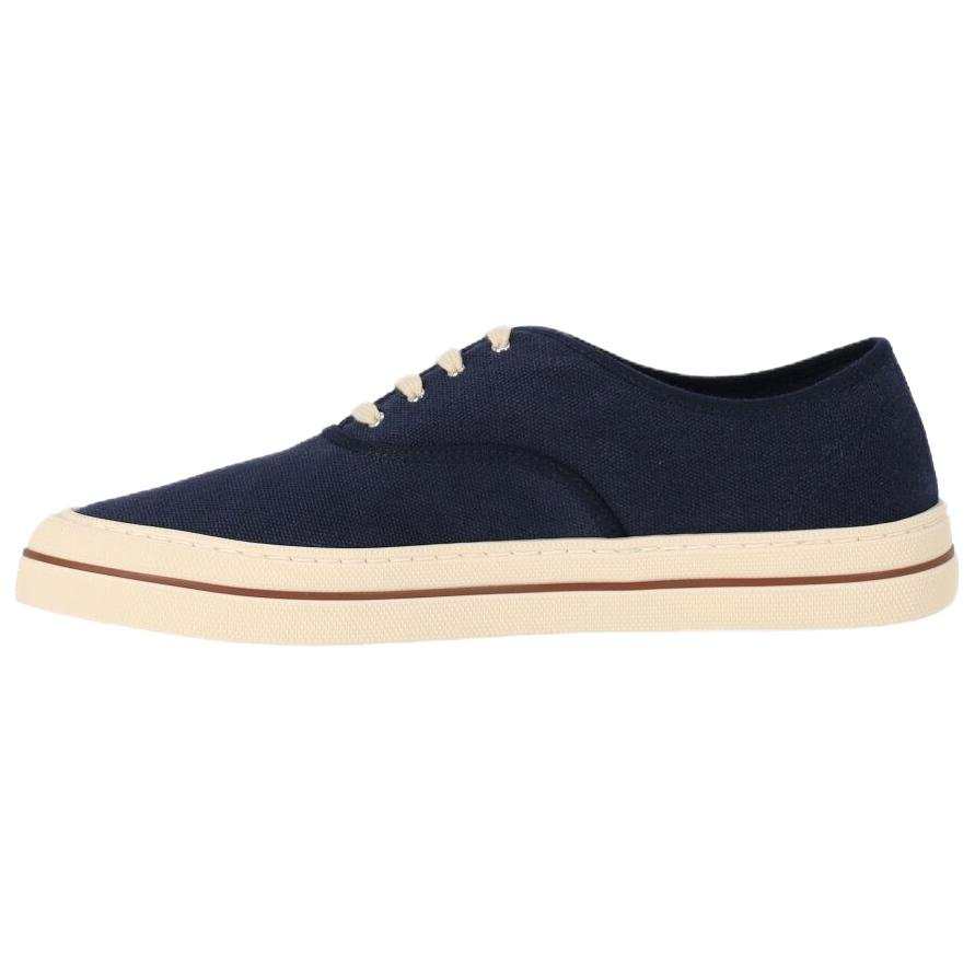 Loro Piana Canvas Shoes Men's Blue