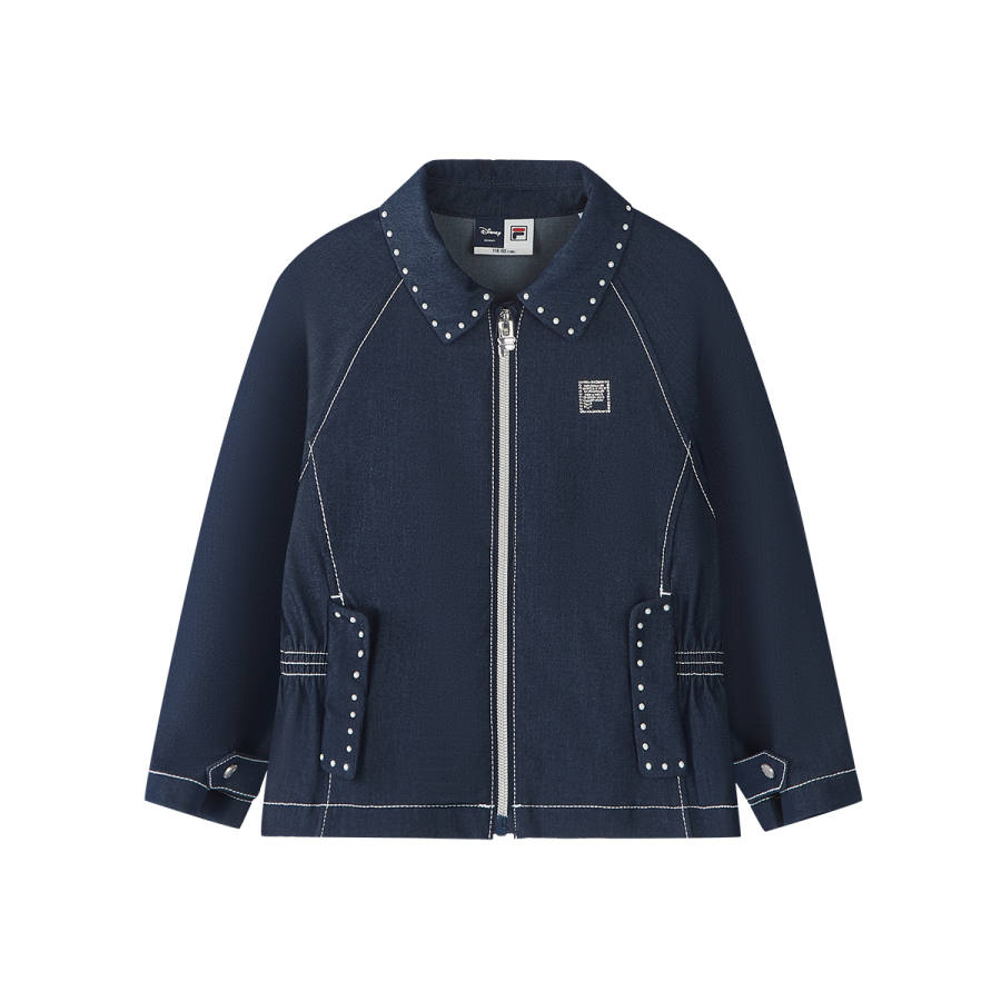 FILA KIDS Jacket Deep Robe Blue Children Aged 3 7 Years Old