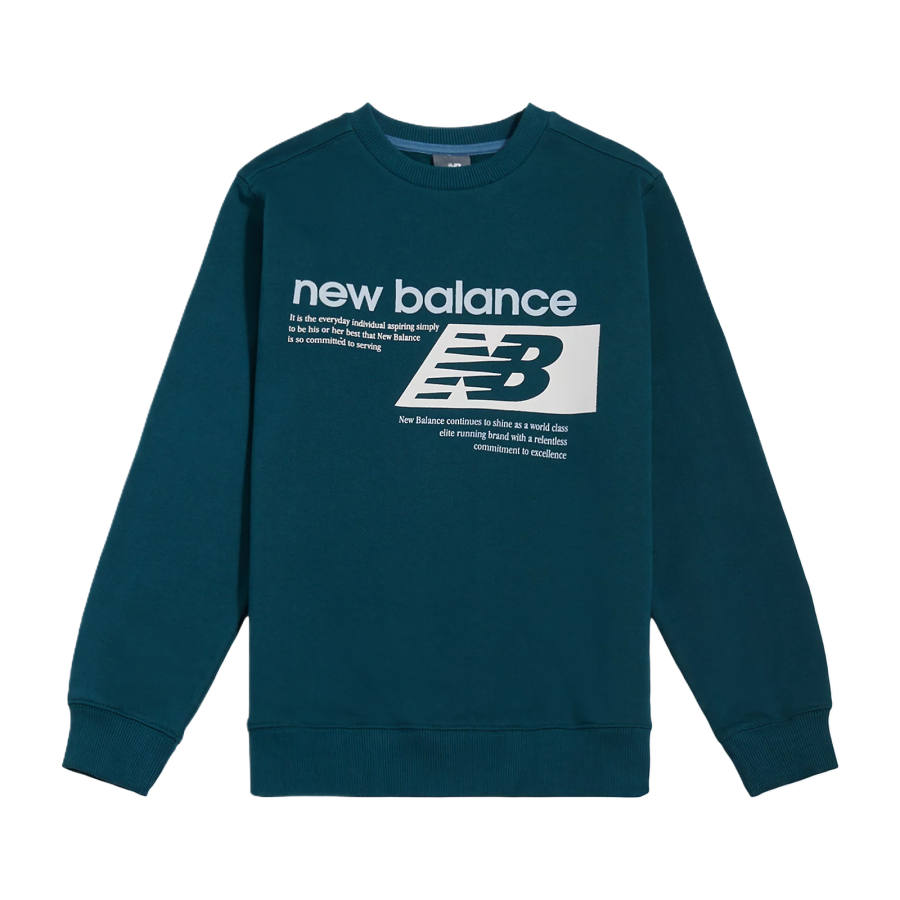 New Balance New Balance Kids Sweatshirts Crew Neck Moderate