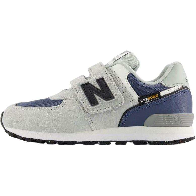 New Balance New Balance NB 574 Abrasion Resistant Low top Kids' Running Shoes Gray Blue