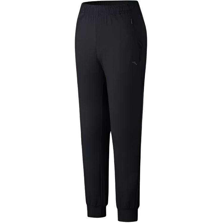 ANTA Casual Pants Women's Black Moderate Cuffed Pants