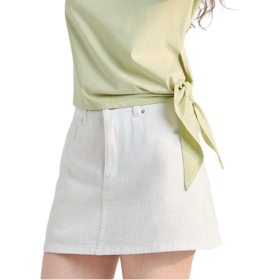 Tonlion Denim Short Skirts Women's