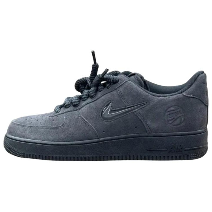 Nike Nike Air Force 1 Low top Skateboard Shoes Men's Gray