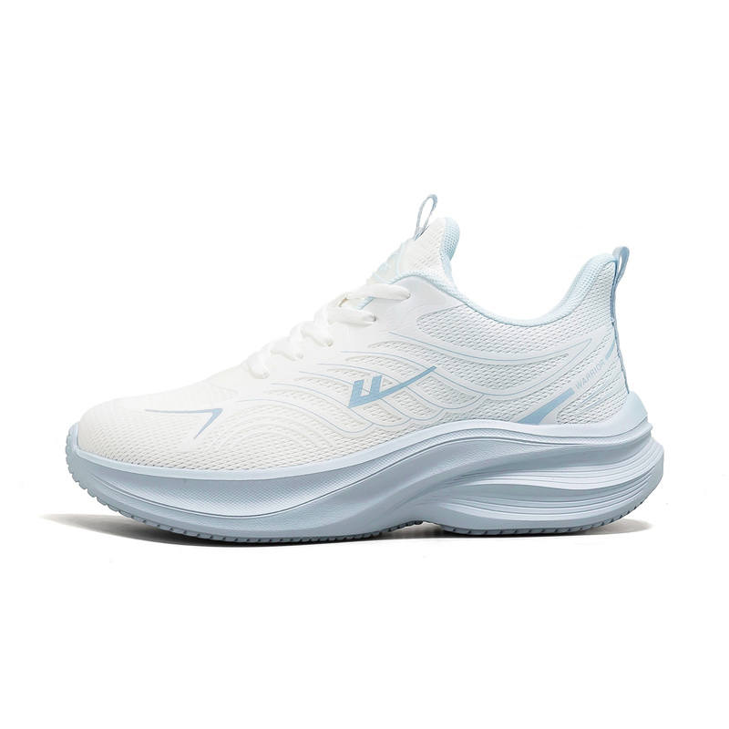Warrior Textile, Synthetic Leather Cushioning Abrasion Resistant Height Increasing Low top Running Shoes Unisex